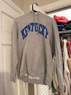 Vintage Kentucky Gray Pullover Hoodie Sweatshirt